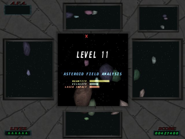 Screenshot for 3D Asteroids 1.4