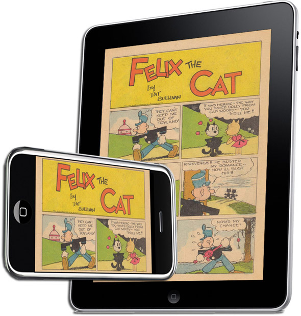 Comic Reader on the iPad and iPhone
