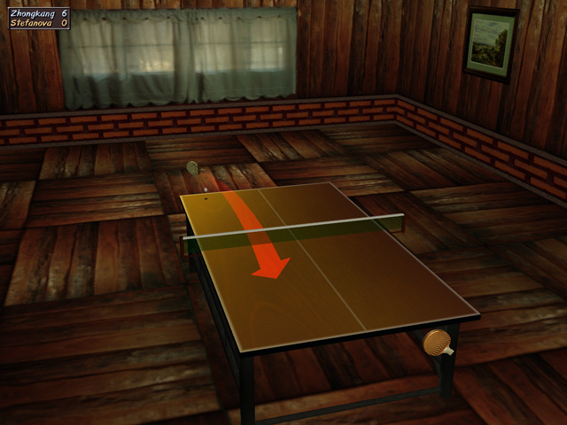 A Full 3D, Gameplay and Graphics Intensive, Table Tennis (Ping Pong) simulation.