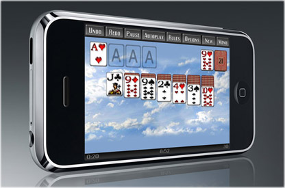 Solitaire 3D for the iPhone and iPod Touch