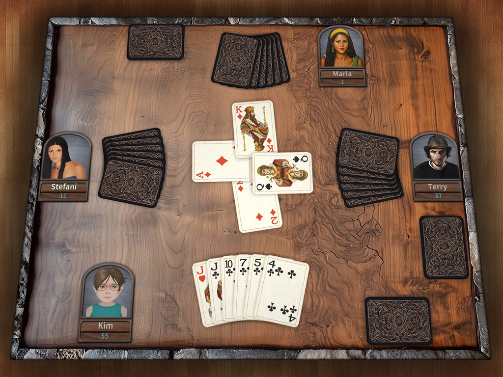 GrassGames' Hearts screenshot